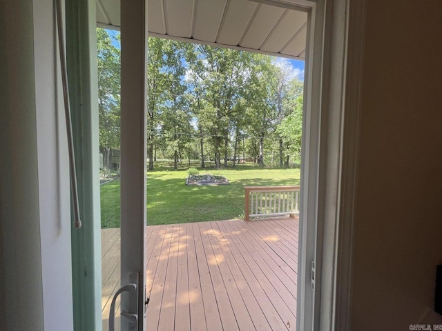 view of doorway