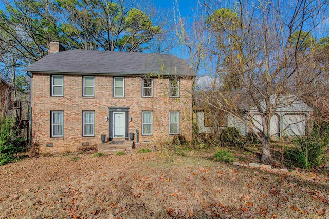 view of colonial house