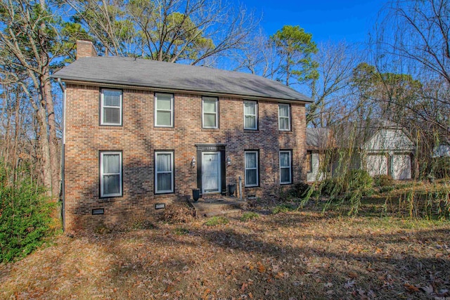 view of colonial house