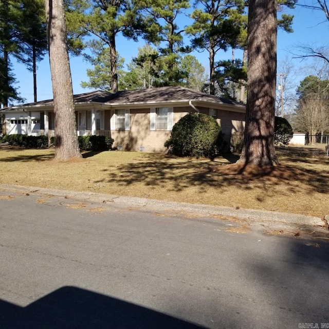 view of ranch-style home