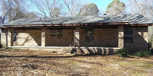 view of back of property