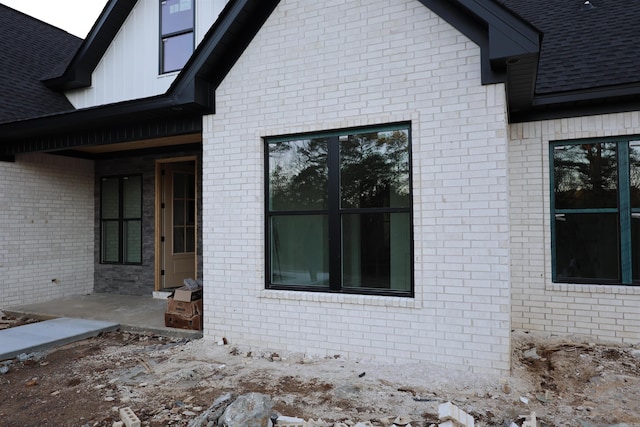 view of home's exterior featuring a patio area