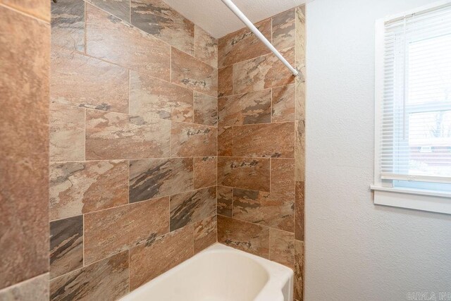 full bathroom with shower / bathtub combination