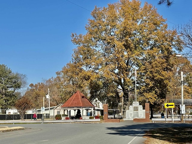 view of road