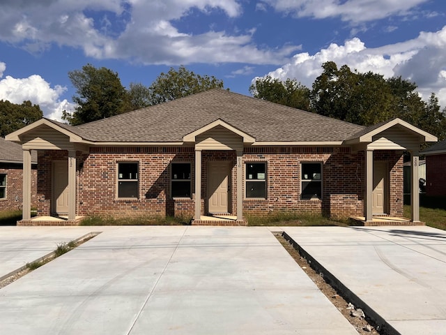 view of craftsman inspired home