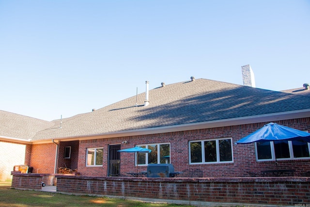 view of rear view of house