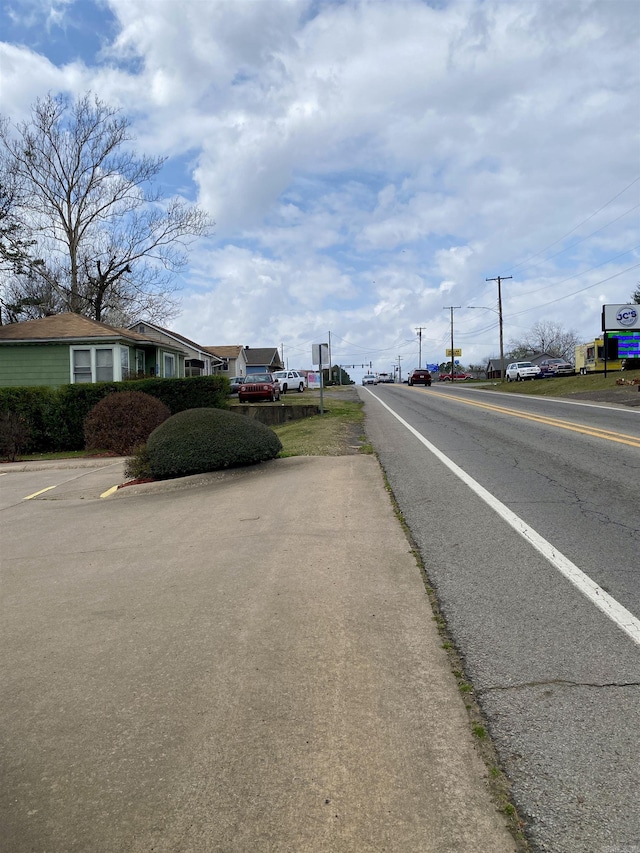 view of road