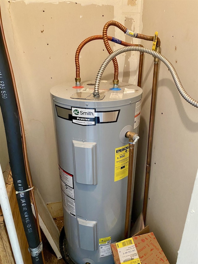 utilities with water heater