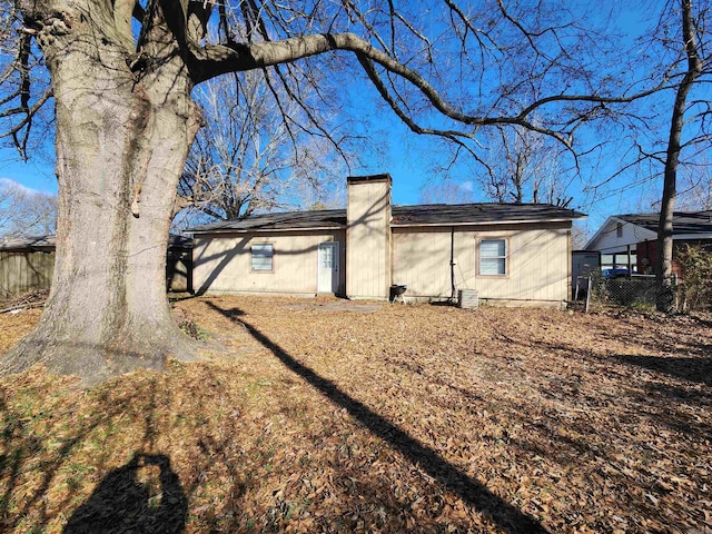 view of rear view of house