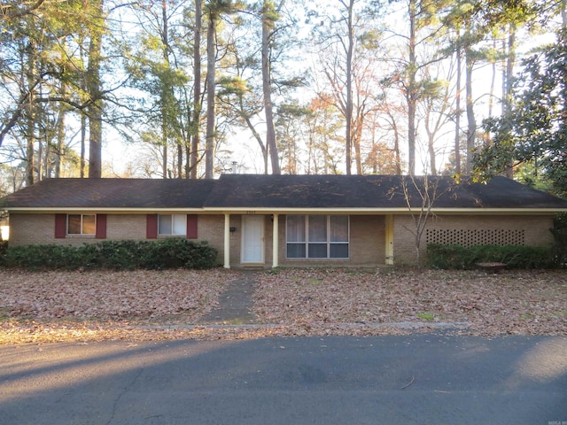 view of ranch-style home