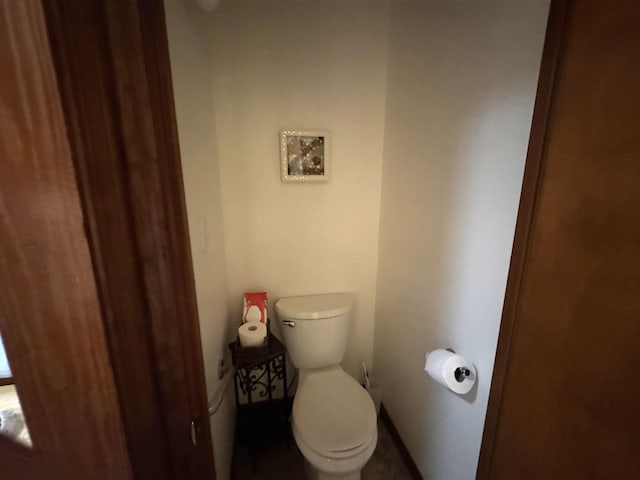 bathroom with toilet