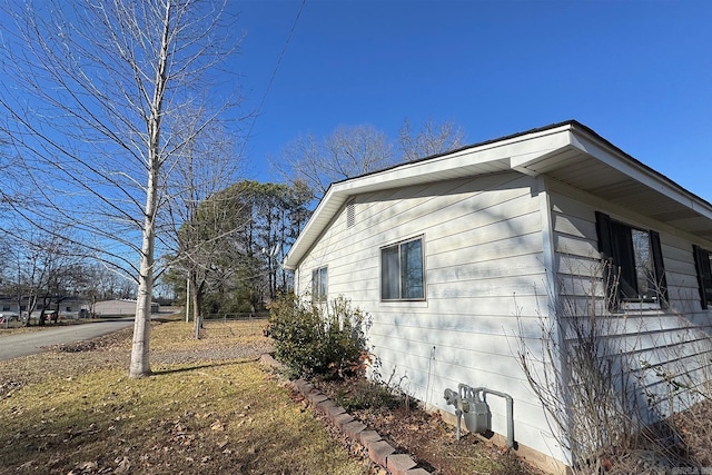 view of side of property