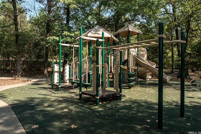 view of play area