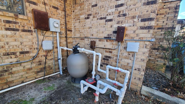 view of utility room