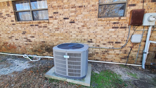 exterior details featuring central air condition unit