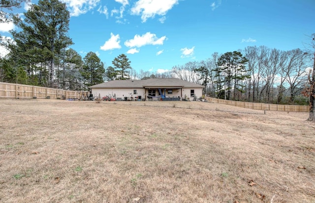 view of back of property