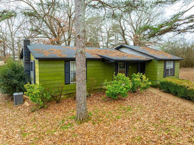 view of ranch-style home