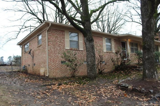 view of side of property