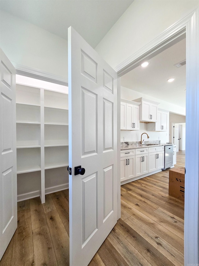 pantry featuring sink