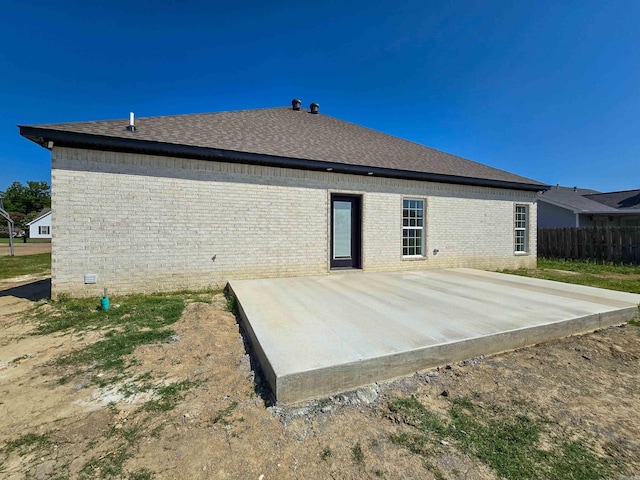 view of rear view of property