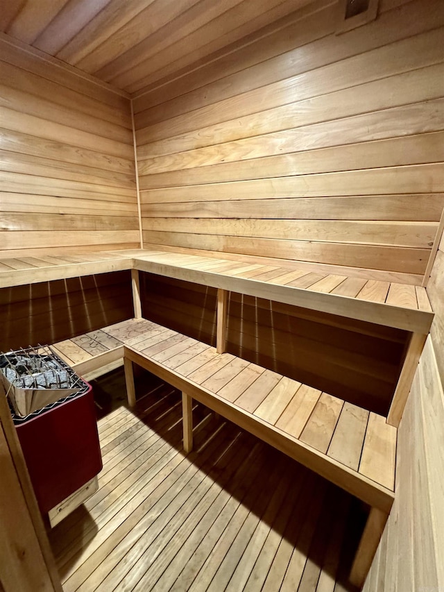 view of sauna / steam room