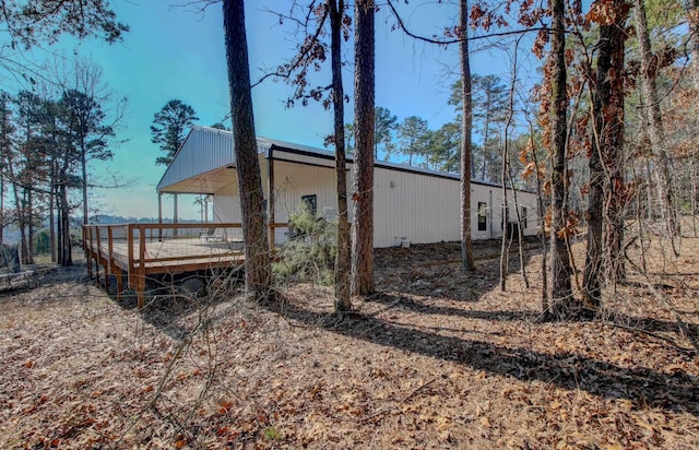 view of rear view of house