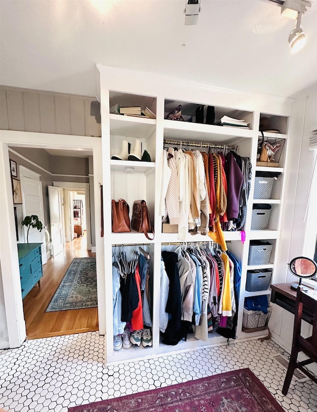 view of closet