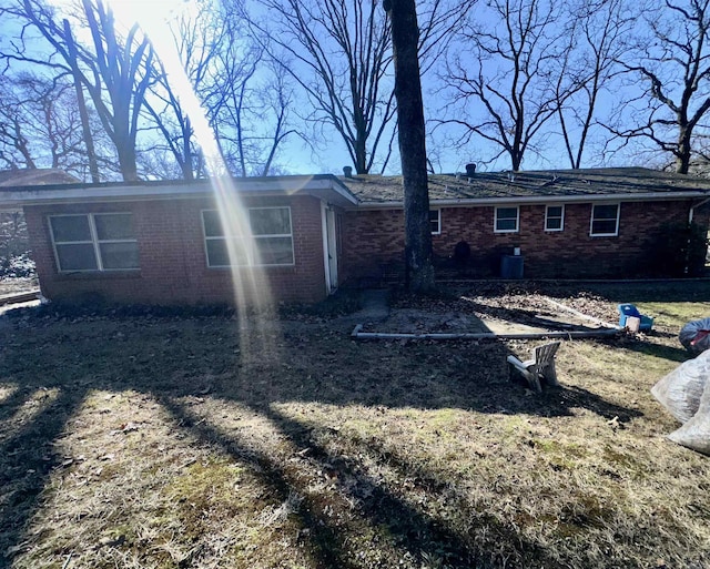 view of rear view of property