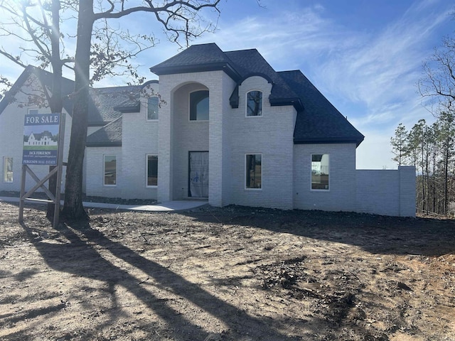 view of rear view of house