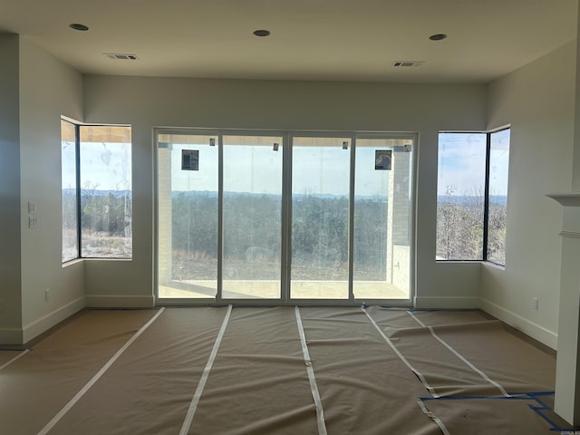 interior space featuring plenty of natural light