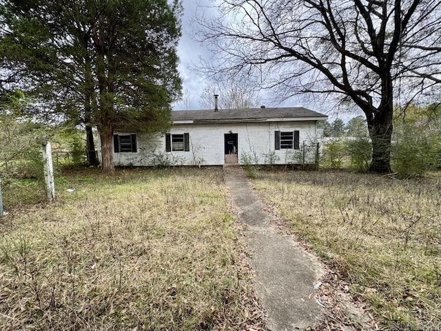 view of front of house