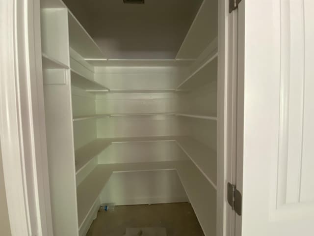 view of pantry