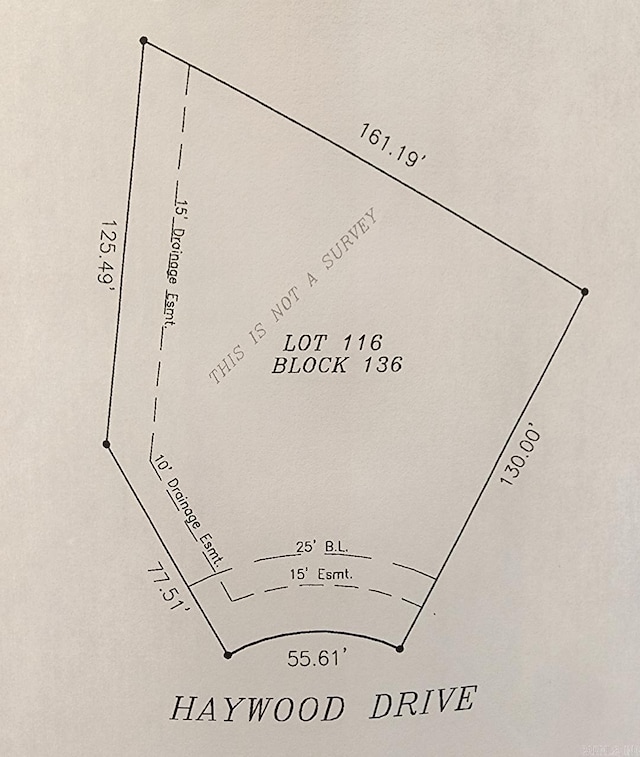 201 Haywood Dr, Little Rock AR, 72223 land for sale