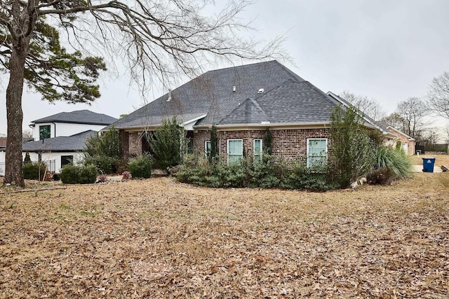 view of rear view of property