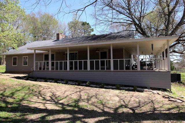 view of rear view of house