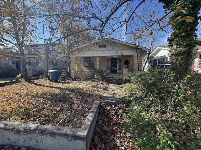 view of front of house with a porch