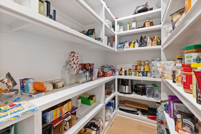 view of pantry