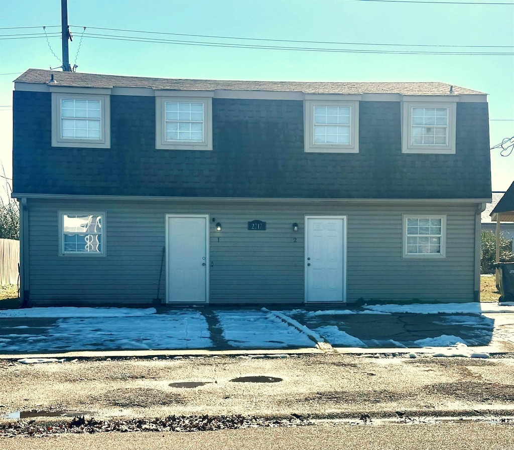 view of front of house