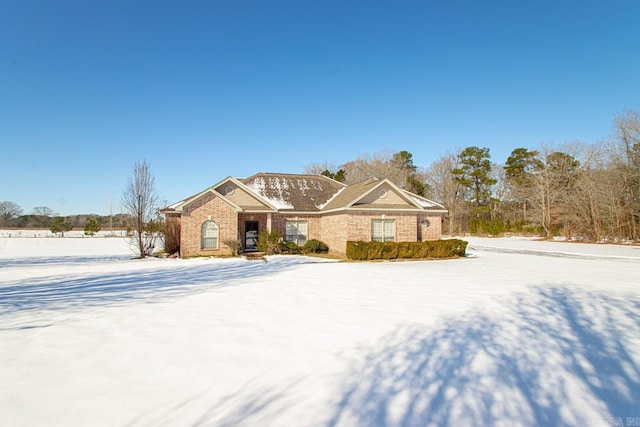 view of ranch-style home