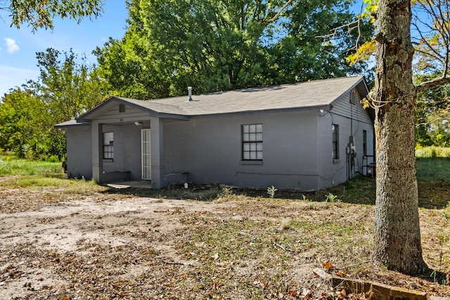 view of ranch-style home