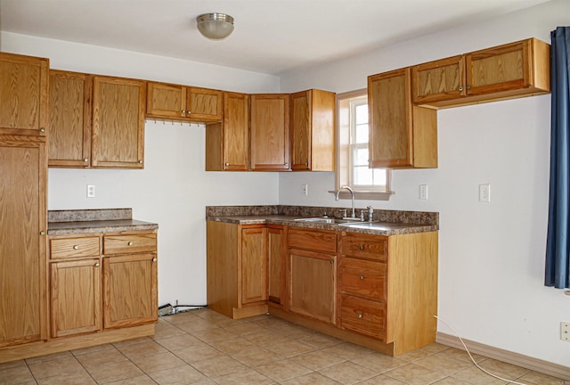 kitchen featuring sink