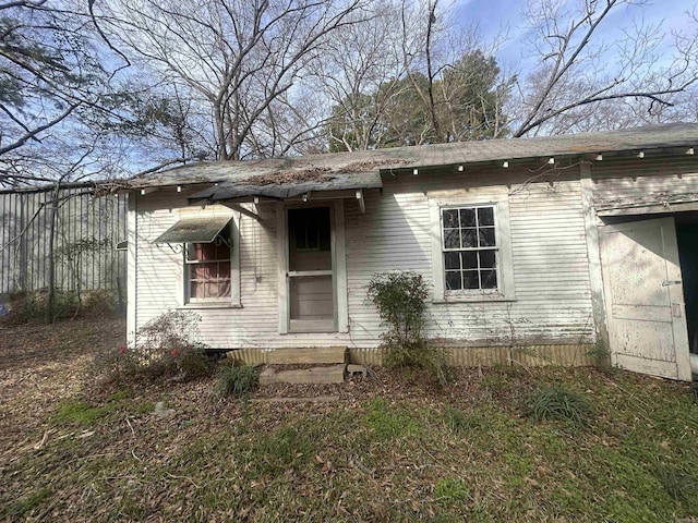 view of front of house