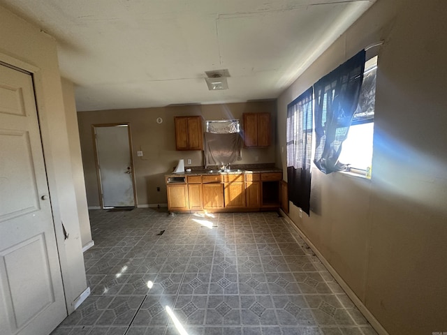 kitchen featuring sink