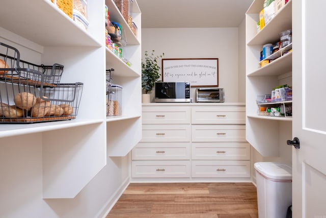 view of pantry