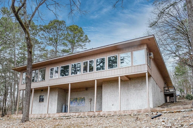 view of back of property