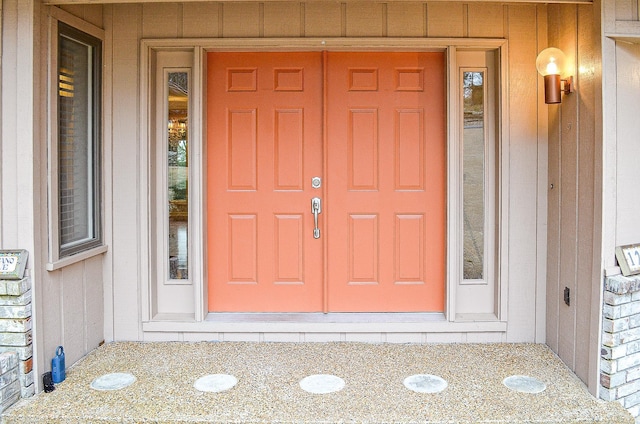 view of property entrance