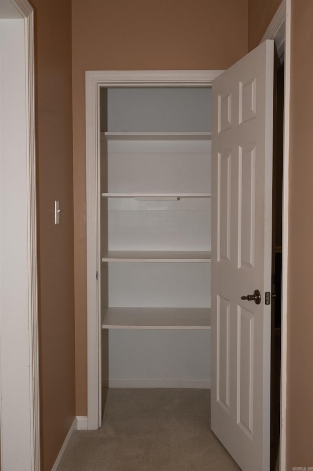 view of closet