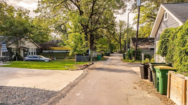 view of street