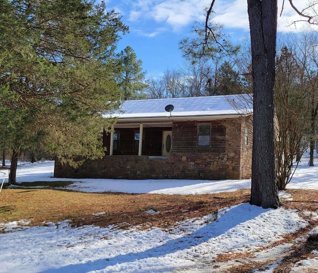 view of ranch-style house