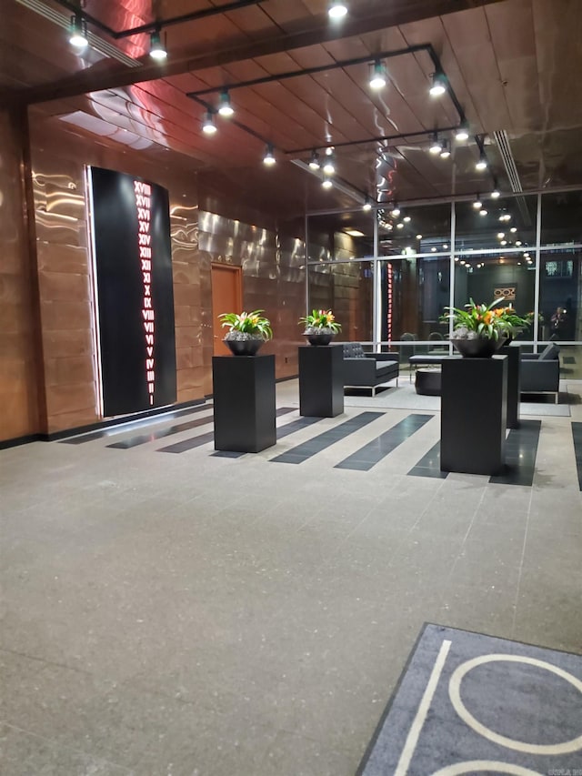 view of community lobby